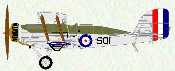 Wapiti of No 501 Squadron