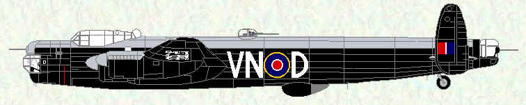 Lincoln B Mk 2 of No 50 Squadron
