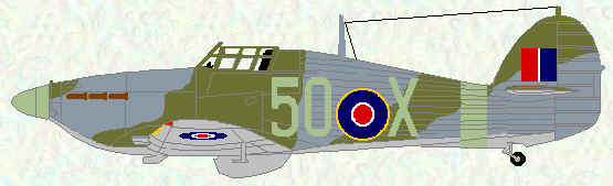 Hurricane (Met) IIC of No 521 Squadron (September 1944)