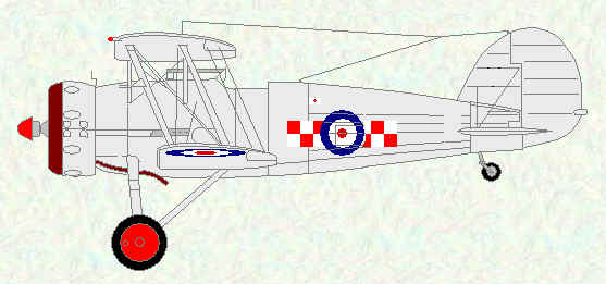 Gauntlet II of No 56 Squadron