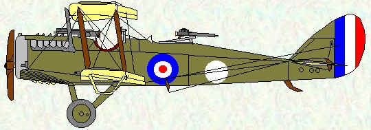 DH4 of No 57 Squadron