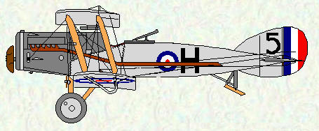 Bristol F2B of No 5 Squadron (Post WW1)