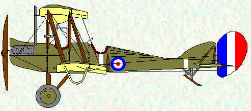 BE2d of No 5 Squadron
