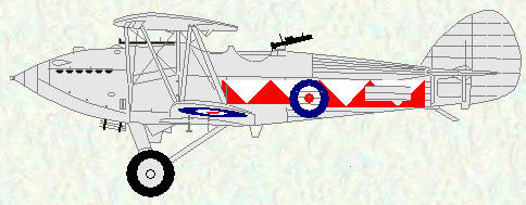 Hawker Hart of No 600 Squadron