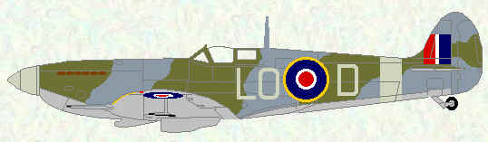 Spitfire IXB of No 602 Squadron