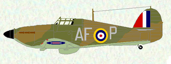 Hurricane I of No 607 Squadron