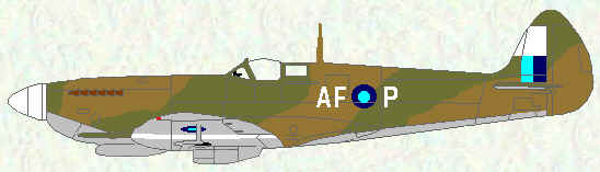 Spitfire VIII of No 607 Squadron