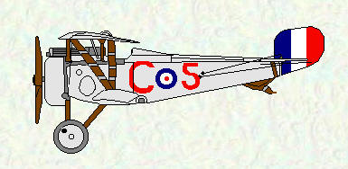 Nieuport 17 of No 60 Squadron