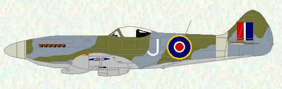 Spitfire FR Mk 18 of No 60 Squadron