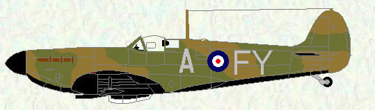 Spitfire I of No 611 Squadron
