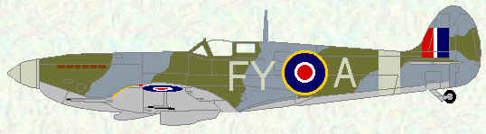 Spitfire IX of No 611 Squadron (1943)