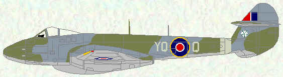 Meteor III of No 616 Squadron (1945)