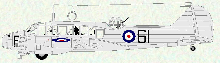 Anson I of No 61 Squadron