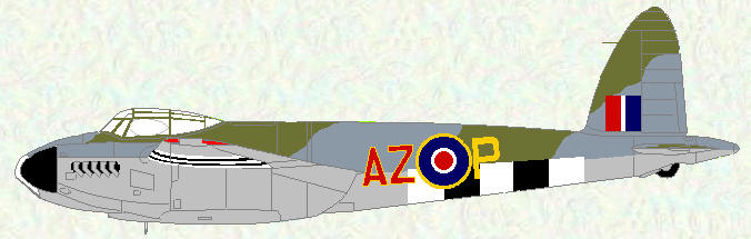 Mosquito XXV of No 627 Squadron