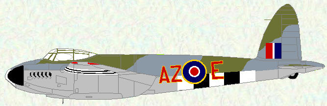 Mosquito XX of No 627 Squadron