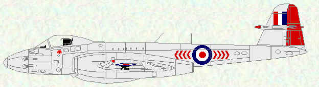 Meteor F Mk 8 ofNo 65 Squadron