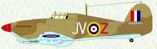 Hurricane IID of No 6 Squadron (1942)