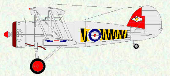 Gauntlet II of No 74 Squadron