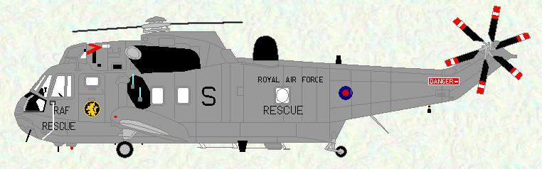 Sea King HAR Mk 3 of No 78 Squadron