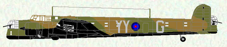 Whitley I of No 78 Squadron (with gun turrets)