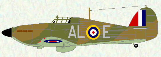 Hurricane I of No 79 Squadron