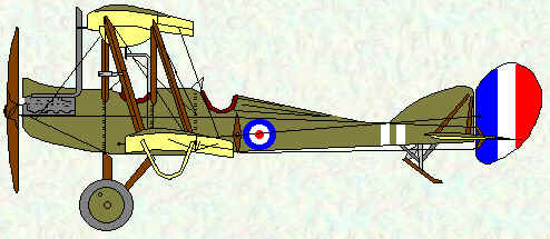 BE2d of No 7 Squadron