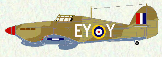 Hurricane IIC of No 80 Squadron