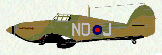 Hurricane I of No 85 Squadron