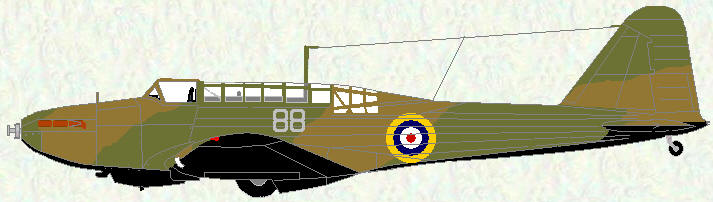 Battle I of No 88 Squadron (pre-Munich markings)