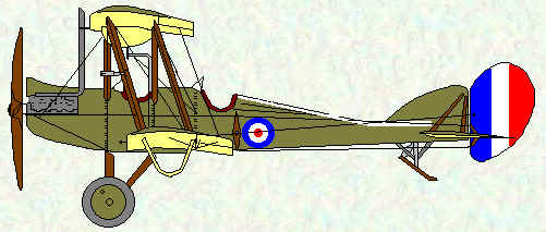 BE2d of No 8 Squadron