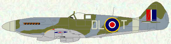 Spitfire XIV of No 91 Squadron