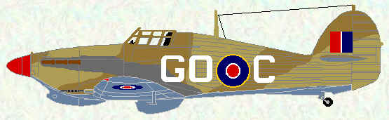 Hurricane IIC of No 94 Squadron (Egypt - 1942)