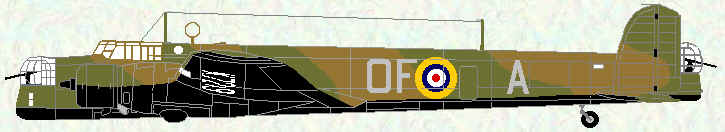 Whitley II of No 97 Squadron