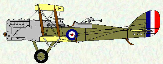 DH 9A of No 99 Squadron