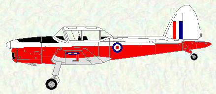 Chipmunk T Mk 10 - final red/white trainer scheme