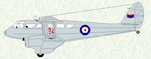 Dragon Rapide of No 24 Squadron
