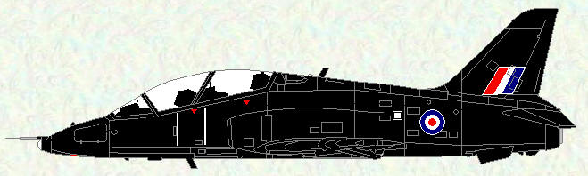 Hawk T Mk 1/1A - current black scheme