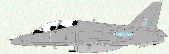 Hawk T Mk 1A of No 151 Squadron