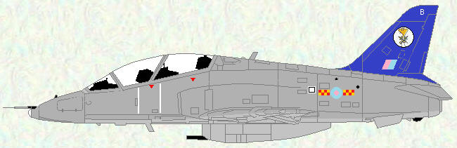 Hawk T Mk 1A of No 92 Squadron