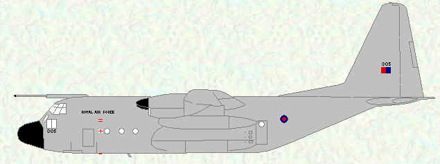 Hercules C Mk 1 (current all Grey Scheme)