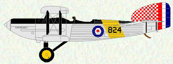 Fairey IIIF oif No 823 Squadron