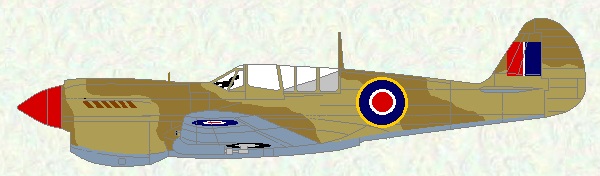 Kittyhawk IV as used by No 250 Squadron