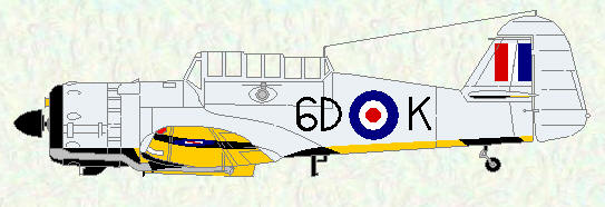 Martinet I of No 631 Squadron