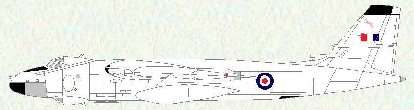 Valiant B (K) Mk 1 of No 49 Squadron (All white finish)