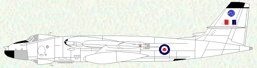 Valiant B (K) Mk 1 of No 7 Squadron (All white finish)