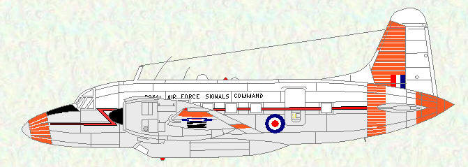 Varsity T Mk 1 as used by No 527 Squadron