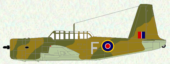 Vengeance I of No 84 Squadron (pre SEAC markings)