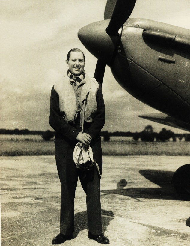 Squadron Leader A E Hill, DSO, DFC & Bar, 1st Officer Commanding No 542 Squadron, October 1942 