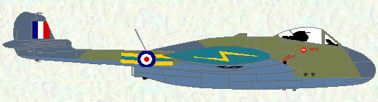 Venom FB Mk 4 of No 266 Squadron