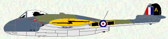Venom FB Mk 4 of No 28 Squadron
